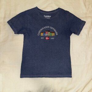Pacsun Golden Hour Denmark Graphic Baby Tee